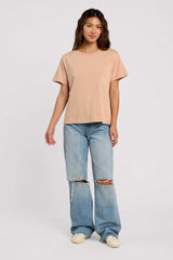 Vintage Cotton Everyday T-Shirt | Sand