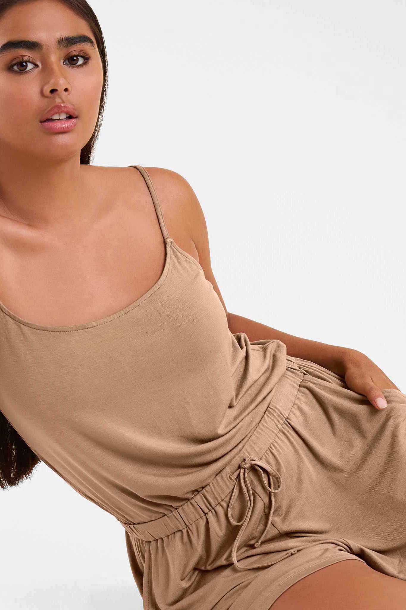 Sleep Romper | Cinnamon