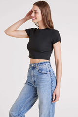 Baby Tee | Black