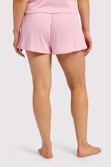 Heart Pointelle Pajama Cheeky Short | Bon Bon