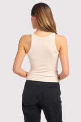 Slinky Rib Racer Tank | Bone