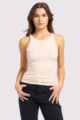 Slinky Rib Racer Tank | Bone