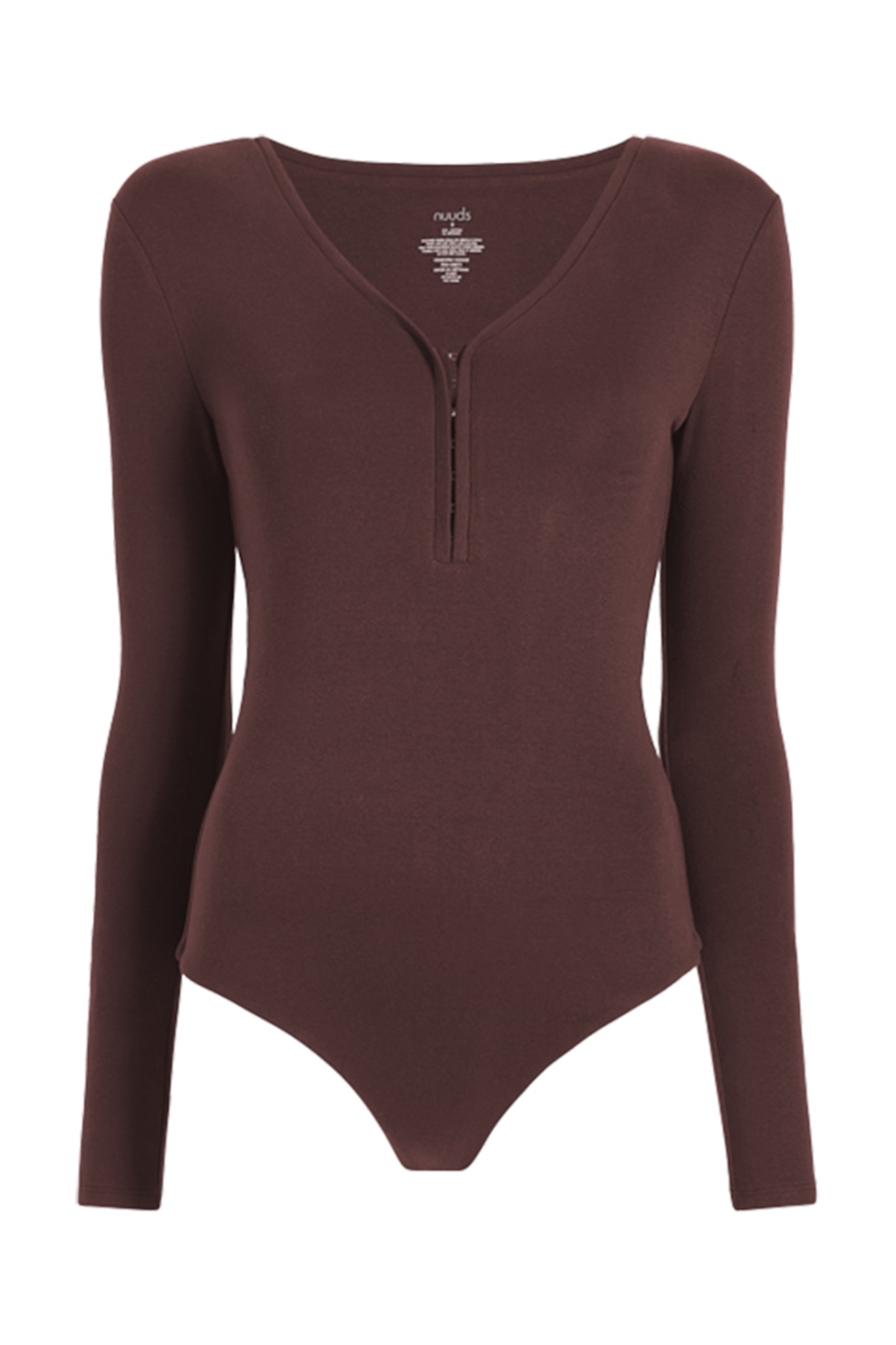 Hook & Eye Bodysuit | Coffee