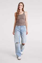 Slinky Rib Tank | Mocha