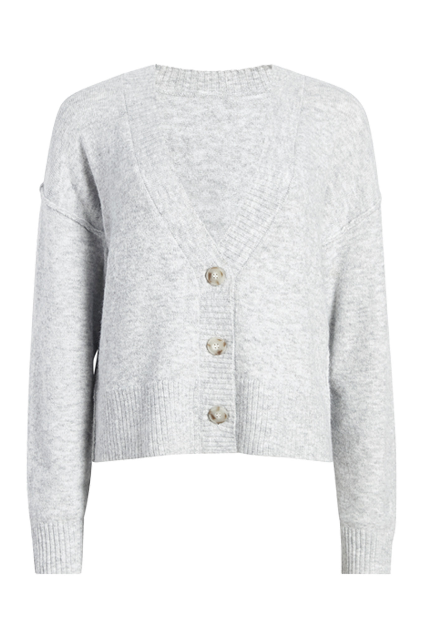 Cozy Knit Cardigan | Heather Grey