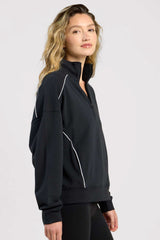 CloudTech Quarter-Zip | Black