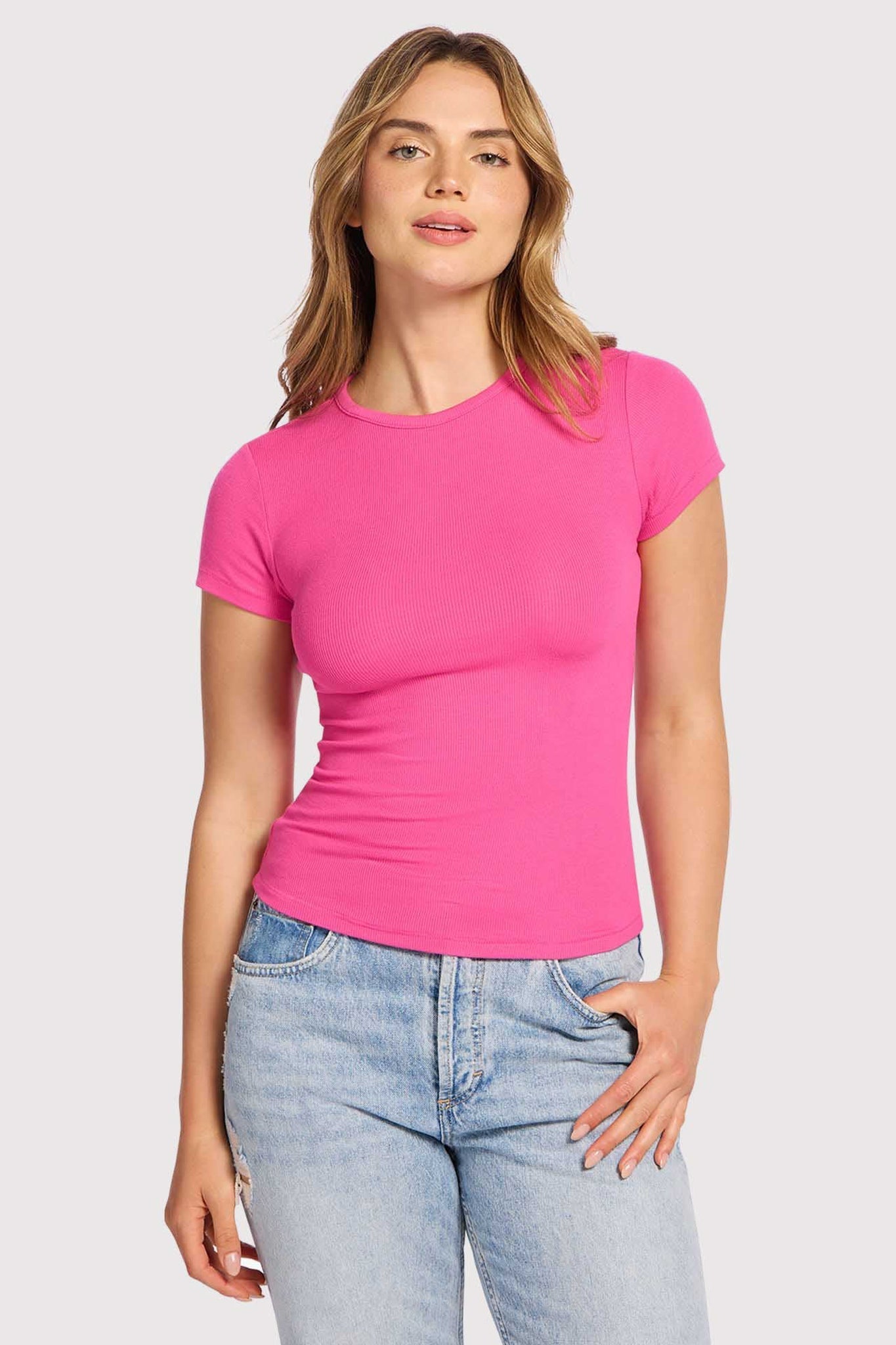 Slinky Rib Tee