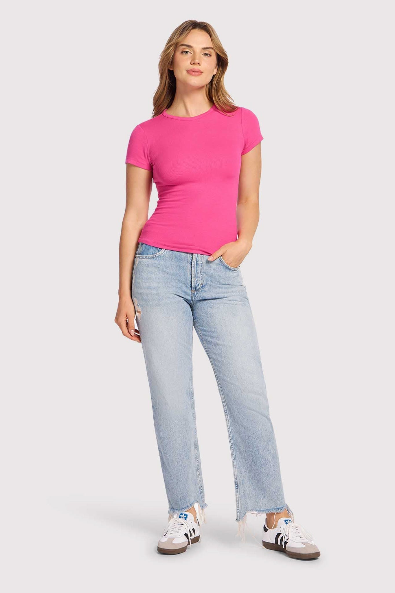 Slinky Rib Tee