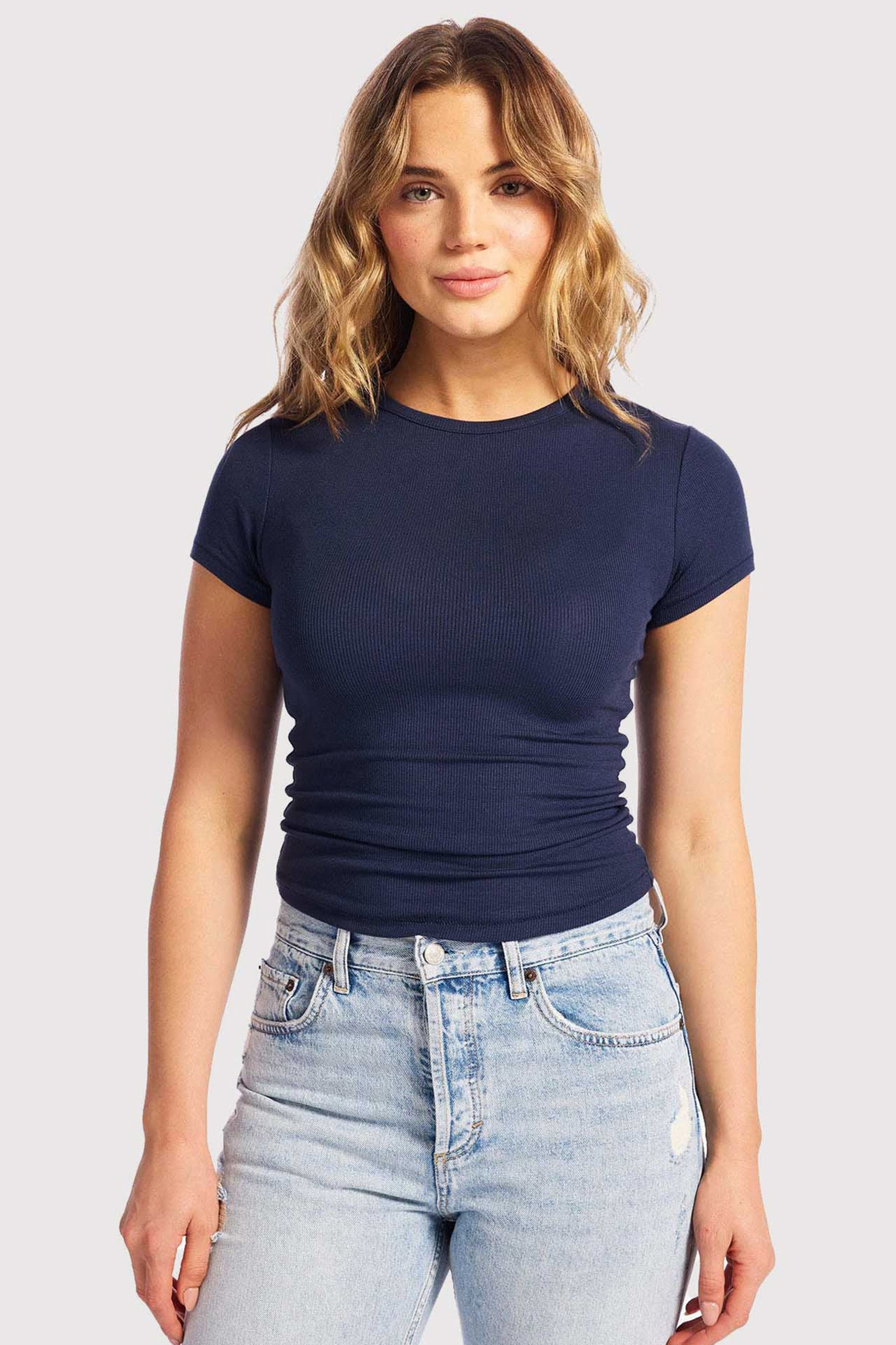 Slinky Rib Tee