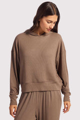 Slinky Rib Hoodie