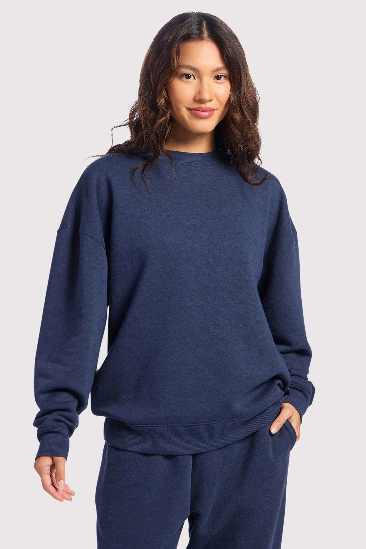 Vintage Fleece Crewneck | Navy