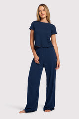 Pointelle Pajama Pant Set