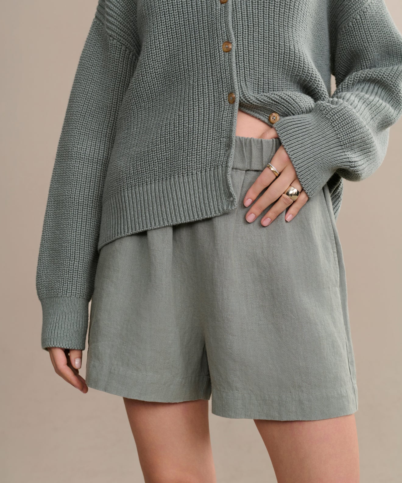Linen Logan Short