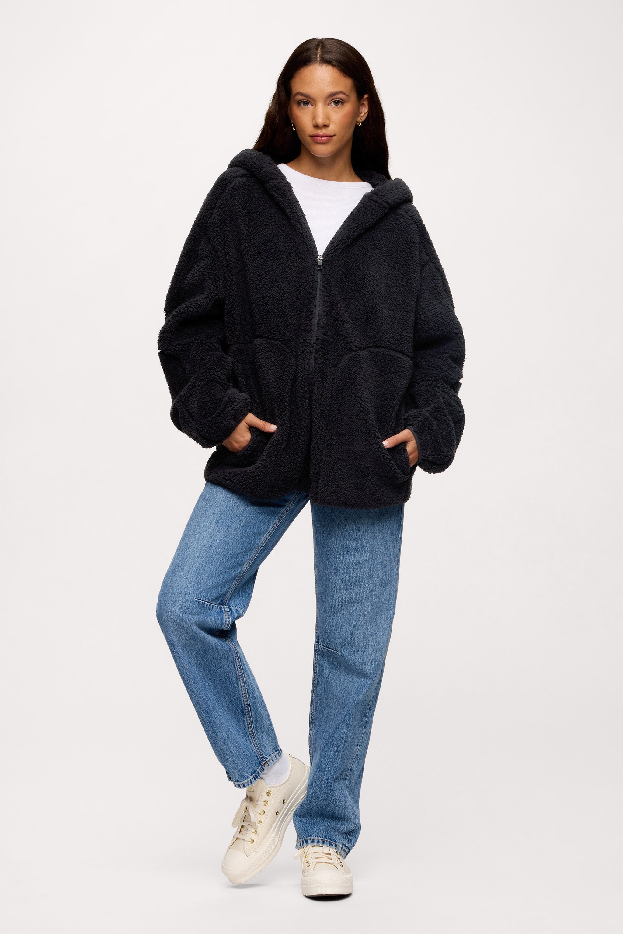 Summit Sherpa Zip-Up | Black