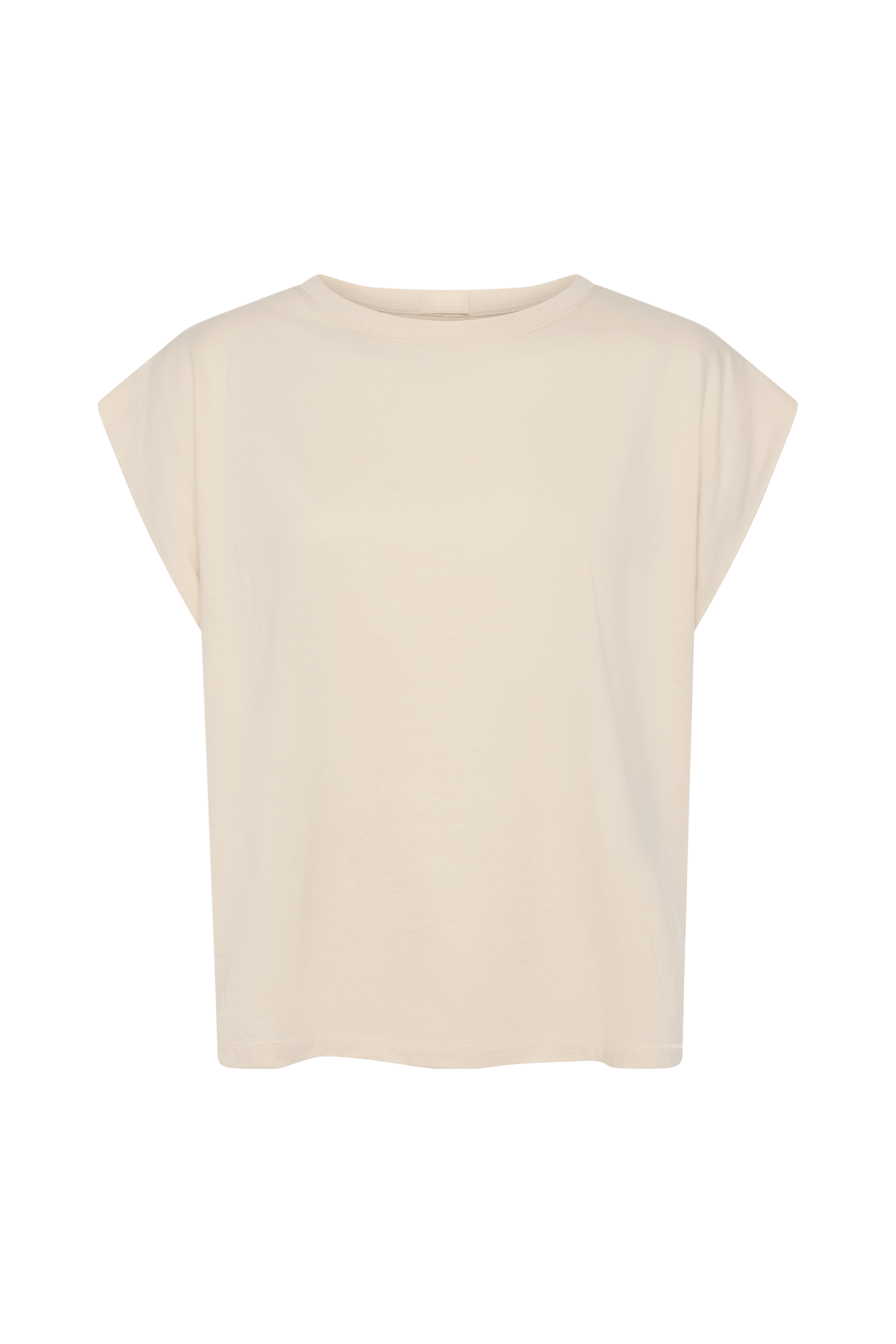 Soft Cotton Muscle Tee | Bone