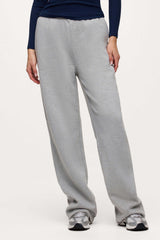 Core Fleece Wide Leg Sweatpant | Heather Grey