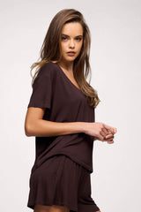 Pajama Short | Espresso