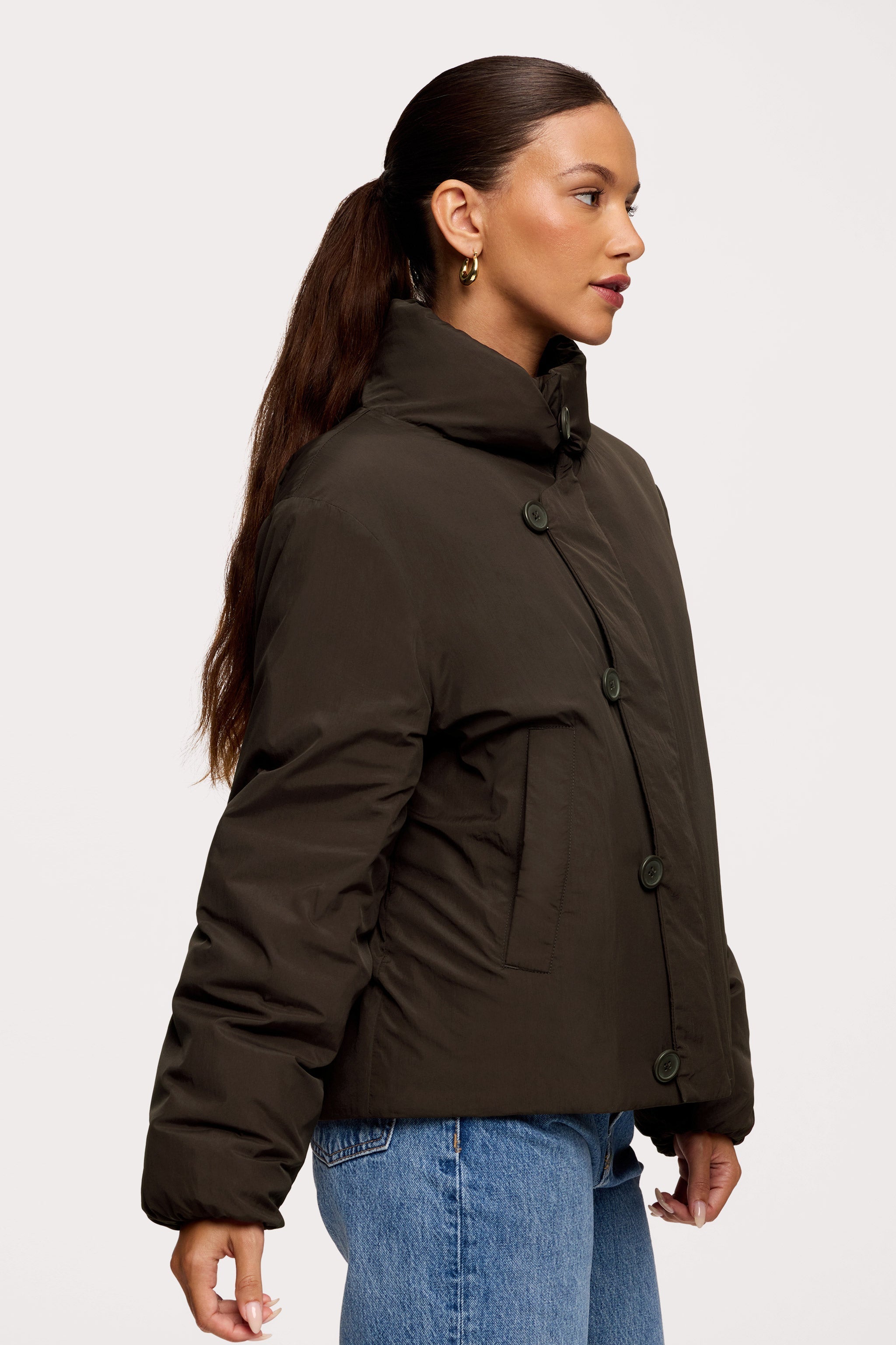 Packable Puffer | Espresso