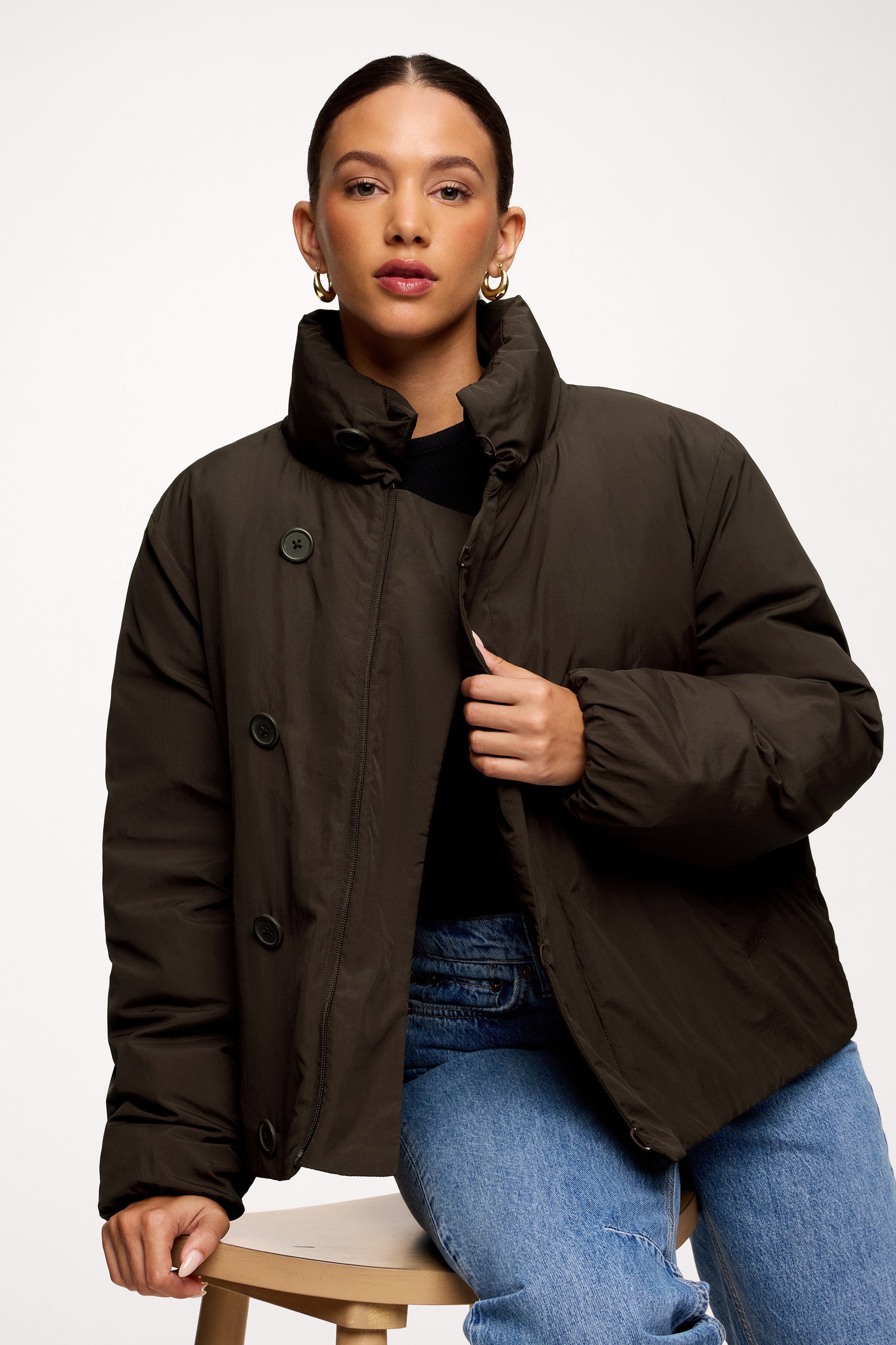 Packable Puffer | Espresso