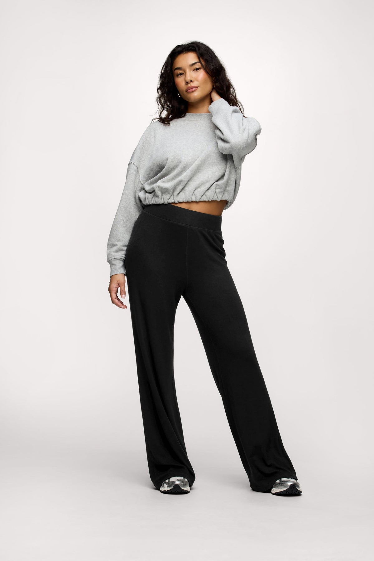 Slinky Rib Streamline Pant