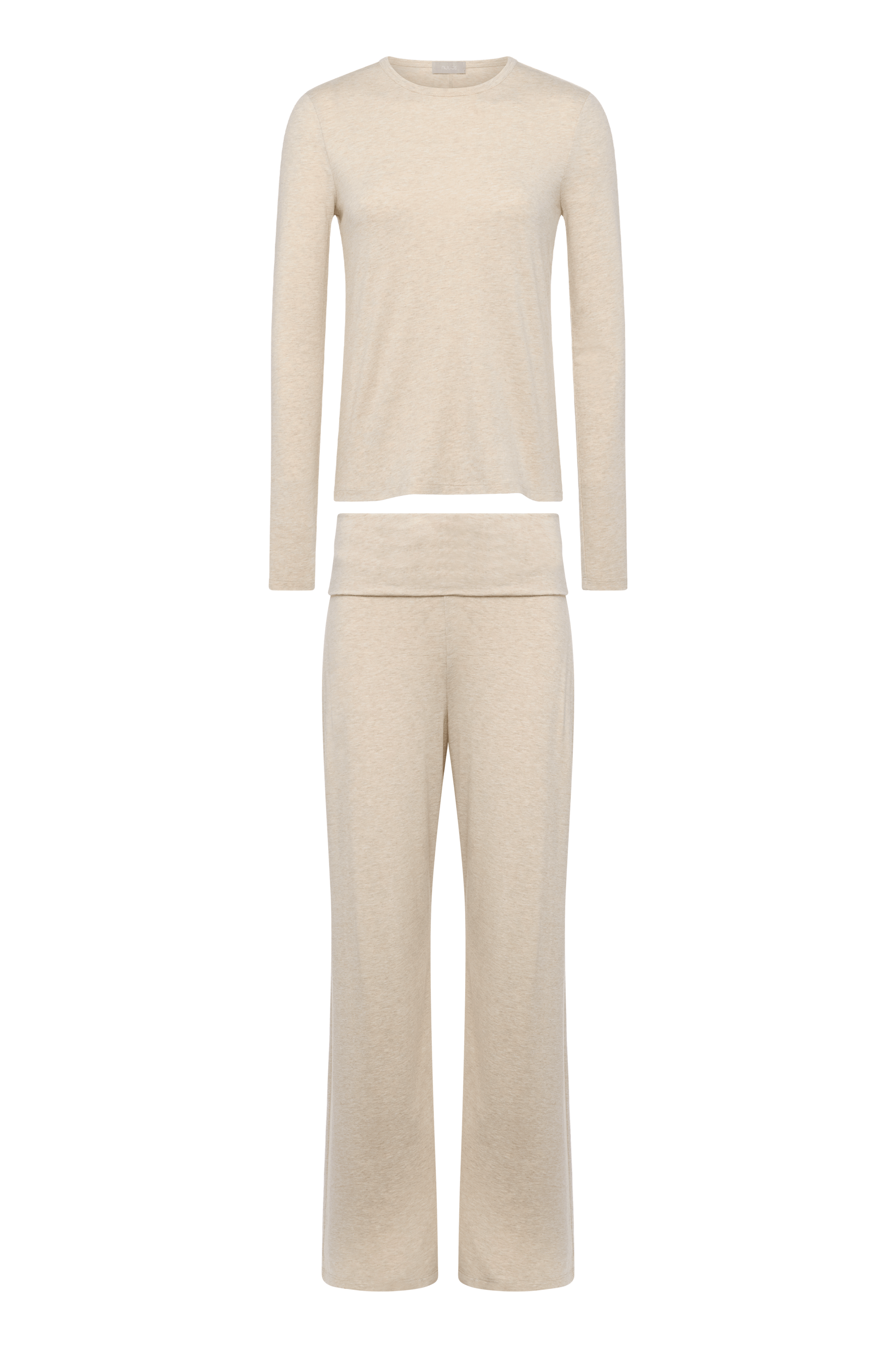 Slinky Jersey Lounge Set | Heather Oat