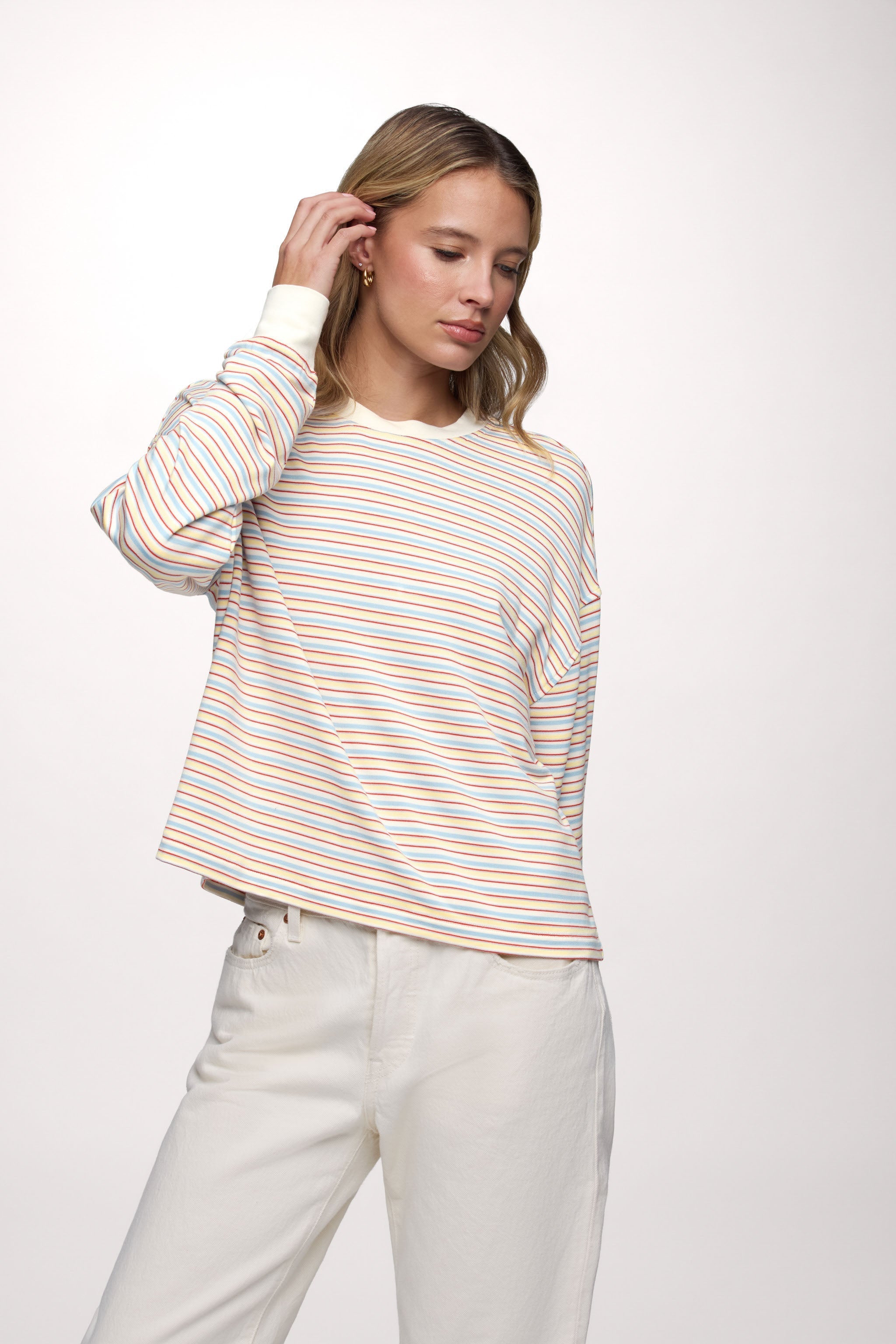 Boyfriend Stripe Tee