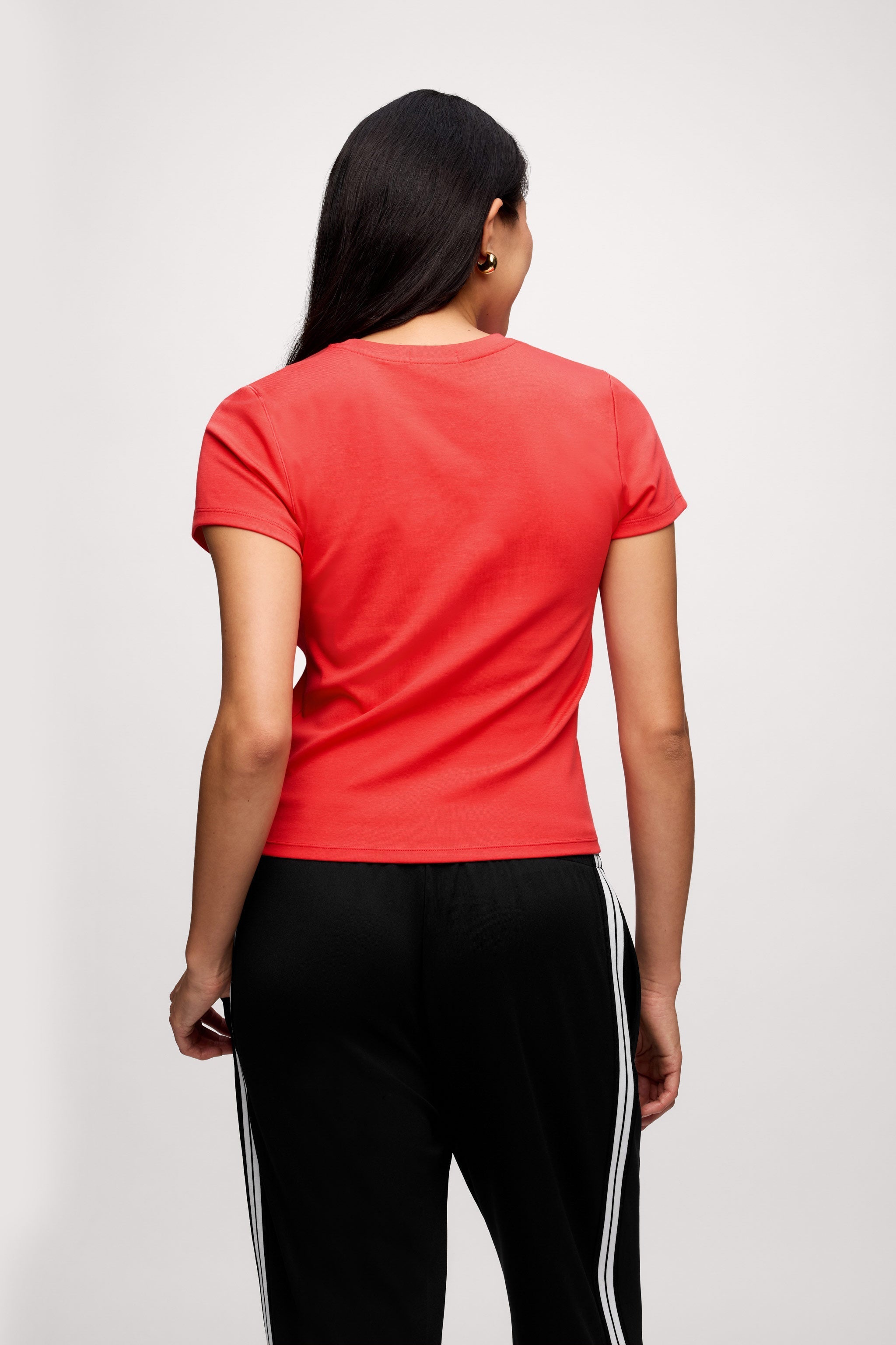 Shrunken Tee | Hibiscus