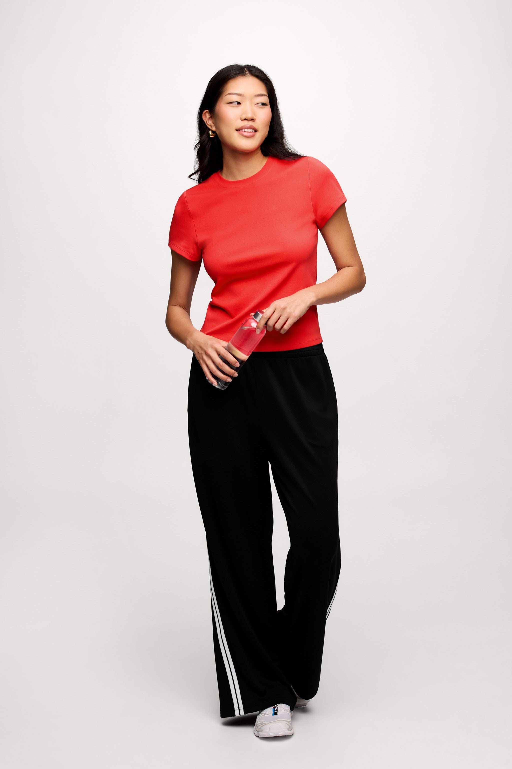 Shrunken Tee | Hibiscus