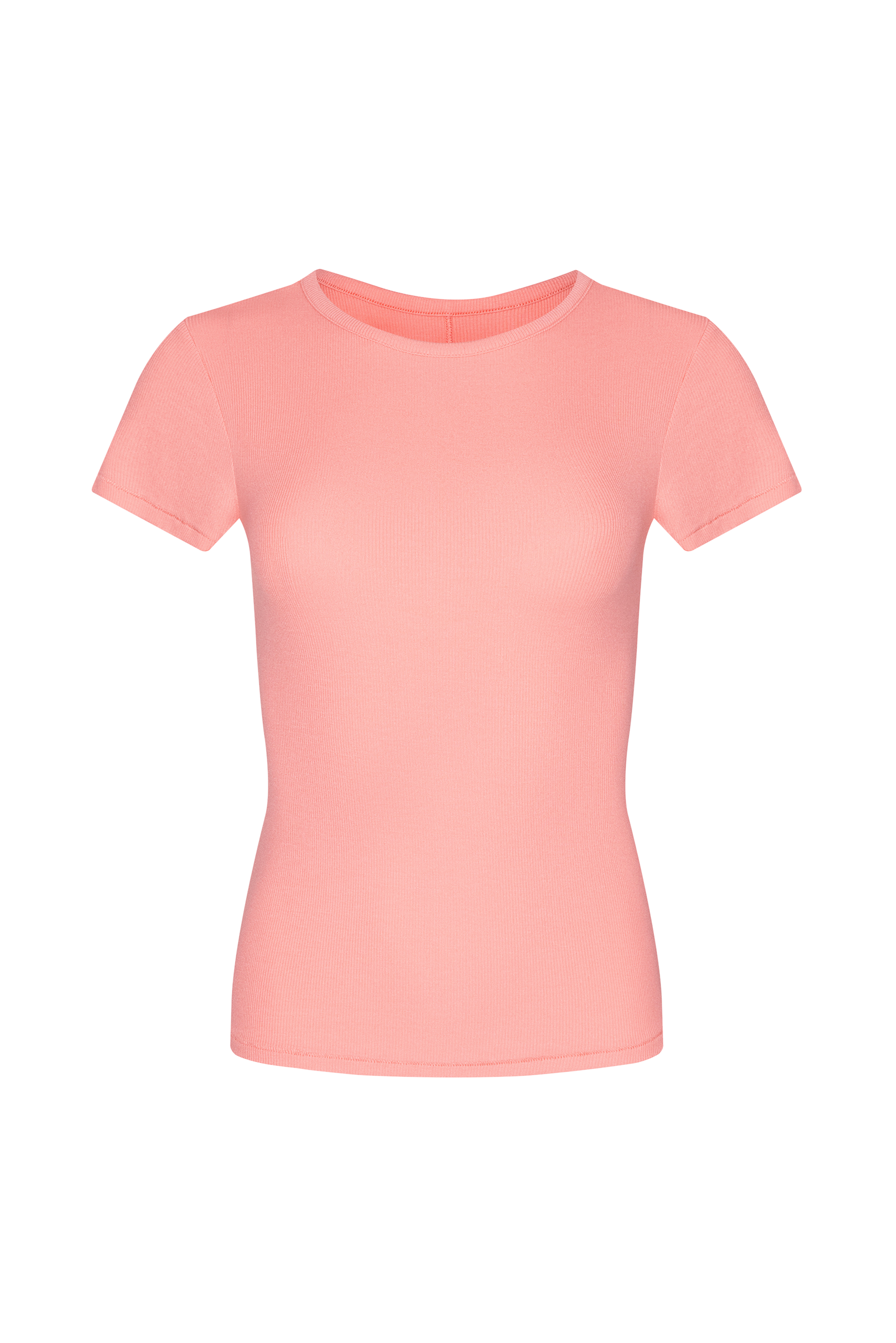 Slinky Rib Tee | Peachette