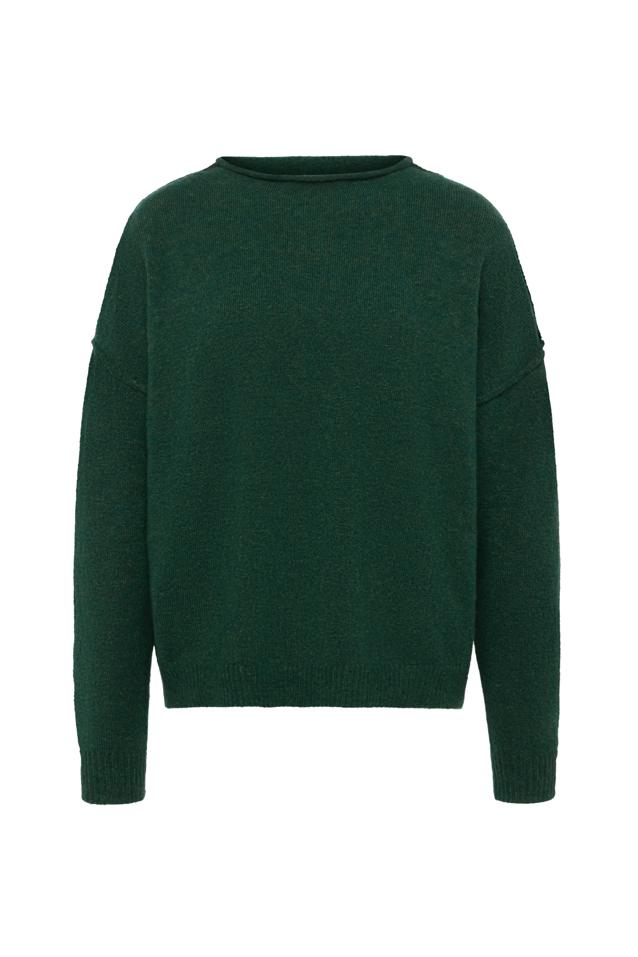 Cozy Knit Mockneck Sweater | Hunter