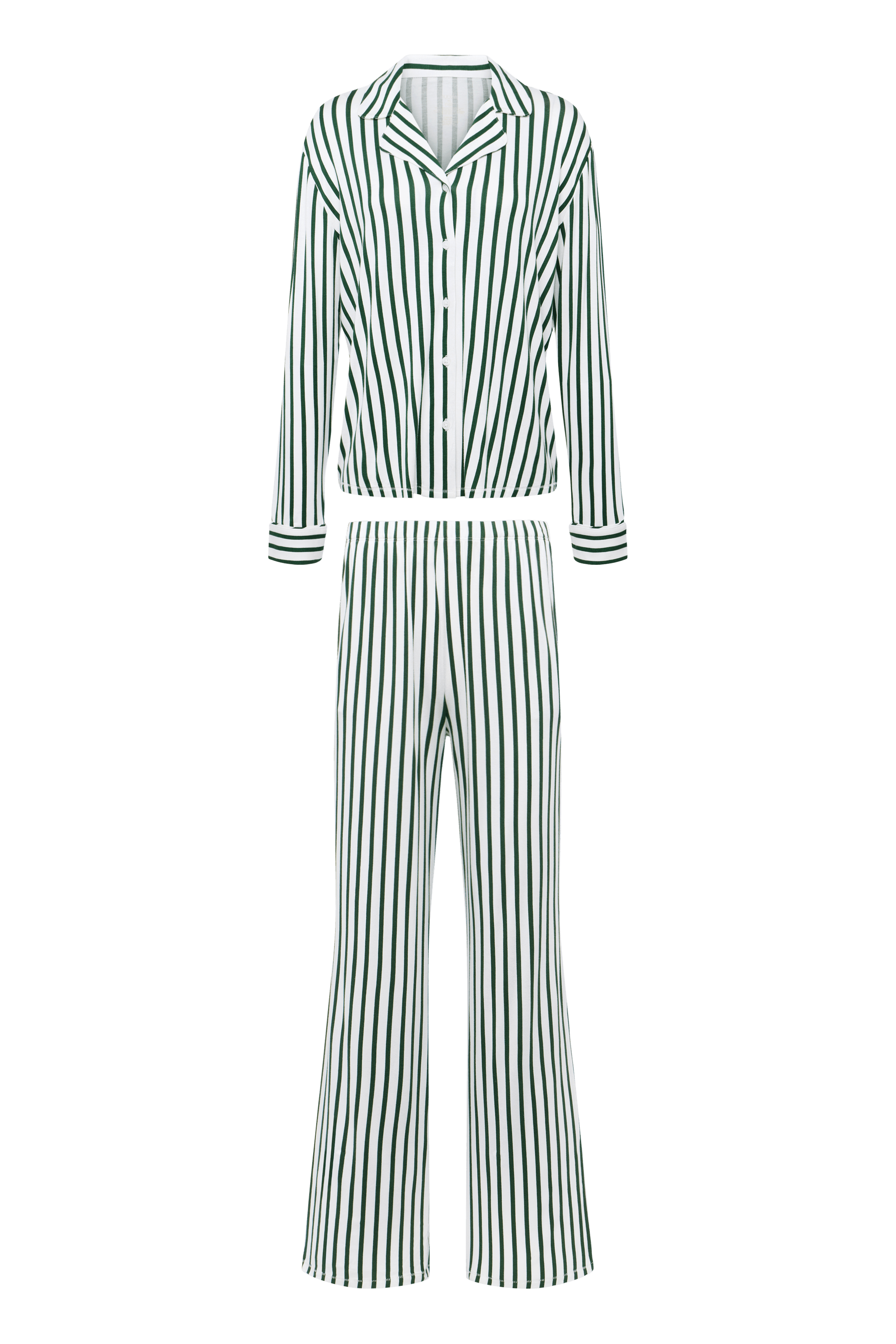 Button Front Pajama Set | Hunter