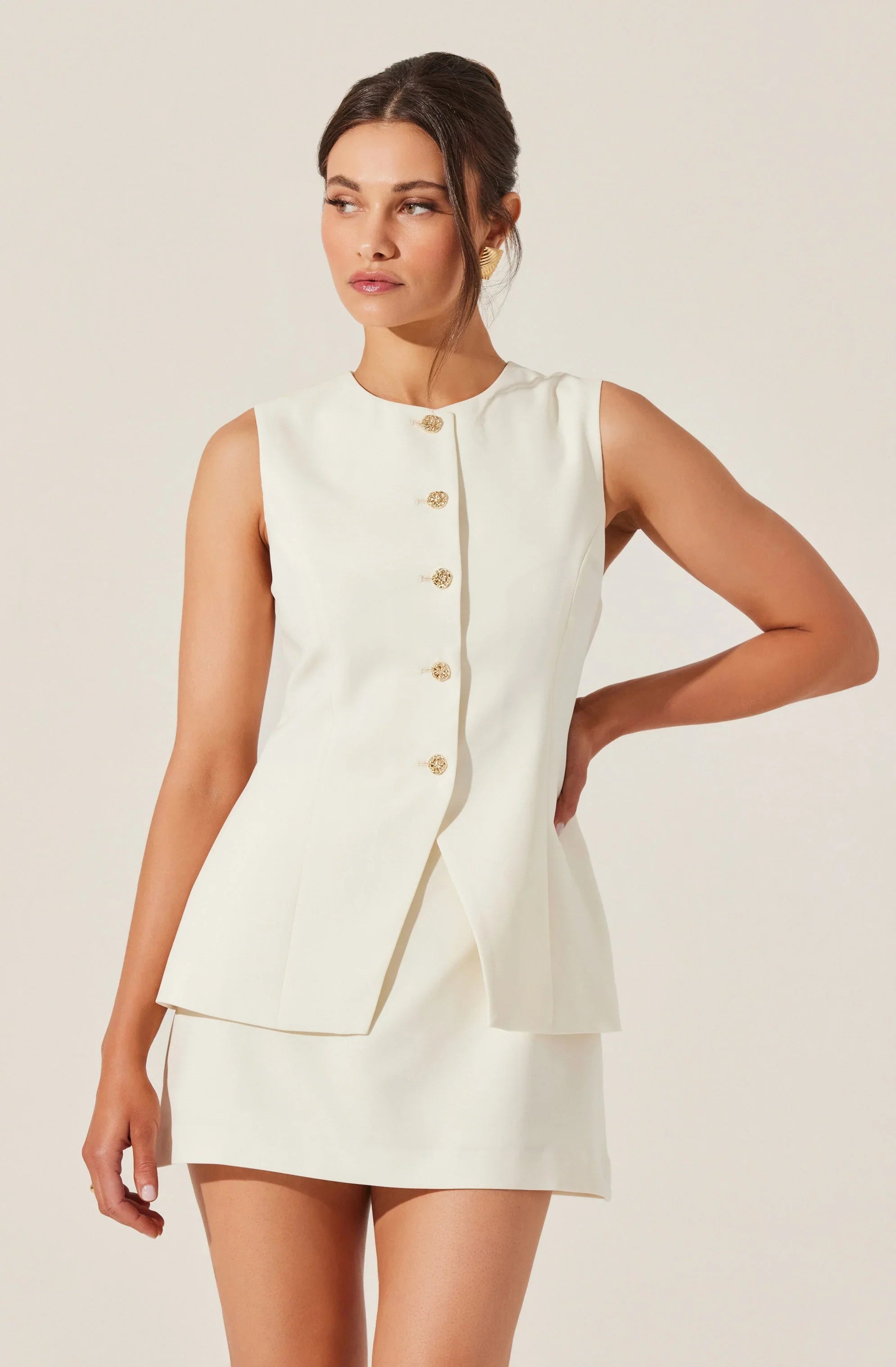 Inixyf Dilone Vest Mini Dress
