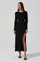 Lbruh Decima Cowl Neck Maxi Dress