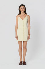 Inixyf Calissa Button-Front Mini Dress