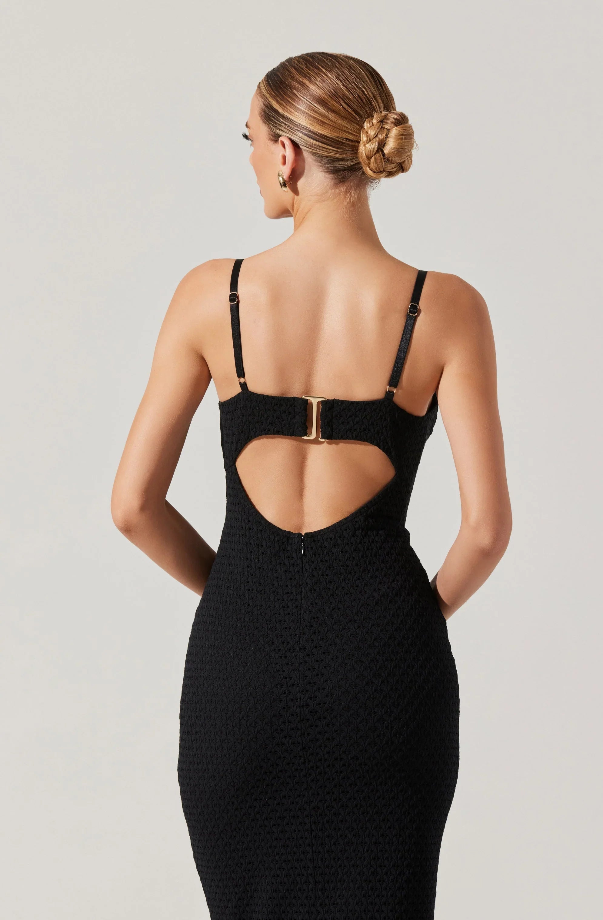 Lbruh Jaida Bustier Bodycon Midi Dress