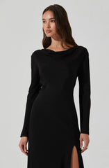 Lbruh Decima Cowl Neck Maxi Dress