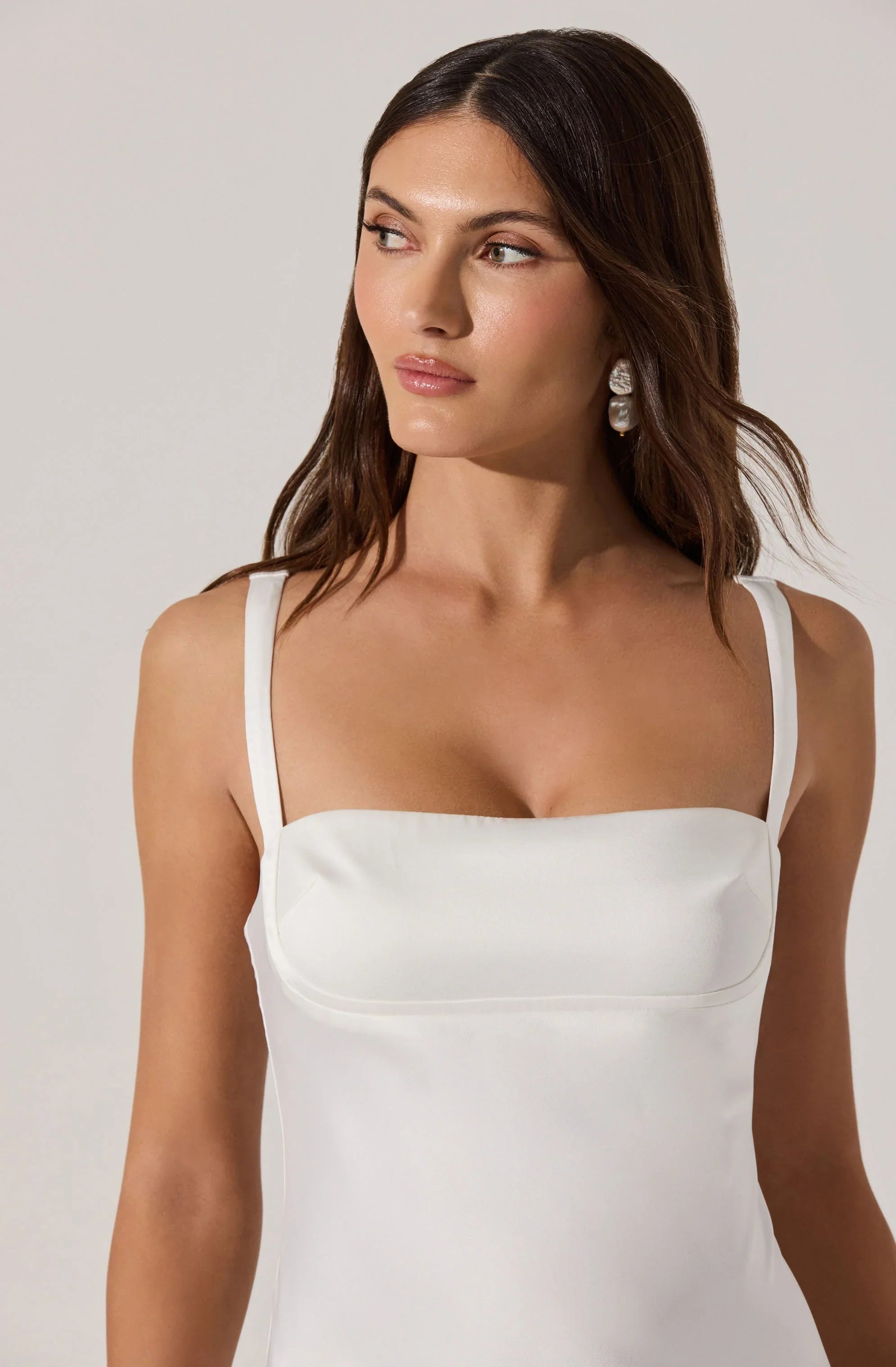 Inixyf Stacie Satin Maxi Dress