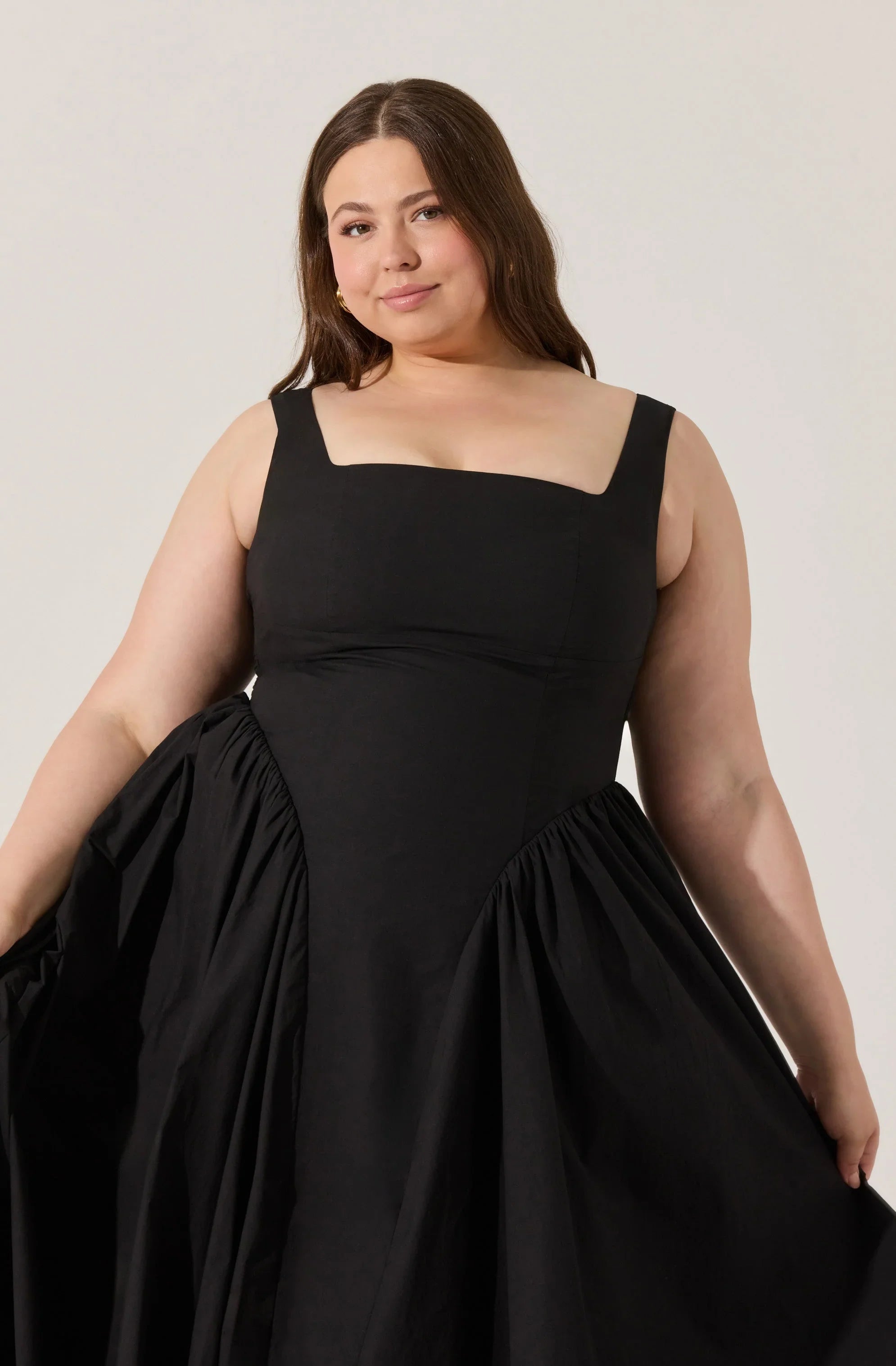 Lbruh Vinya Poplin Drop Waist Dress