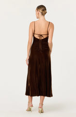 Lbruh Valery Velvet Maxi Dress
