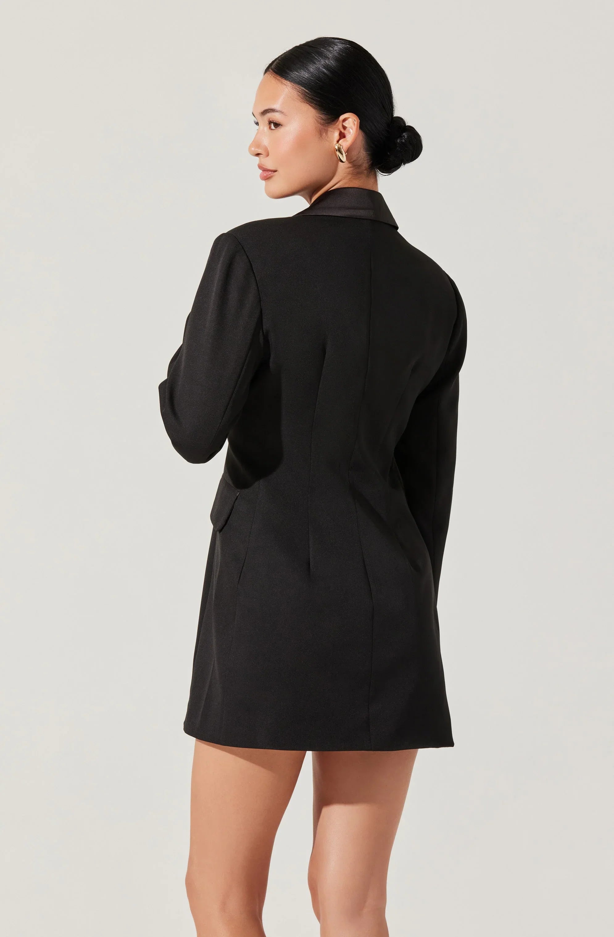 Lbruh Tuxedo Blazer Mini Dress