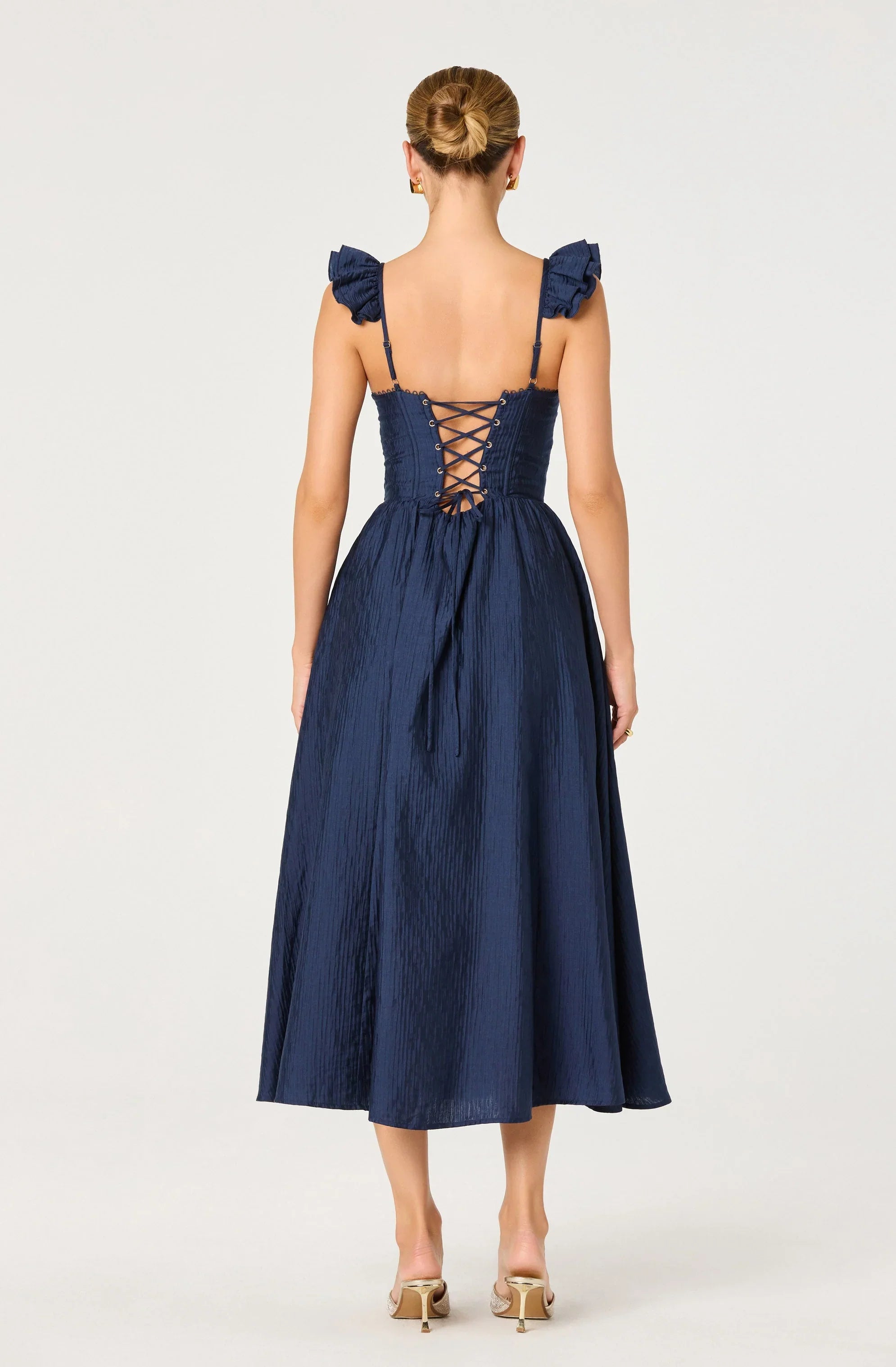 Lbruh Wedelia Bustier Midi Dress