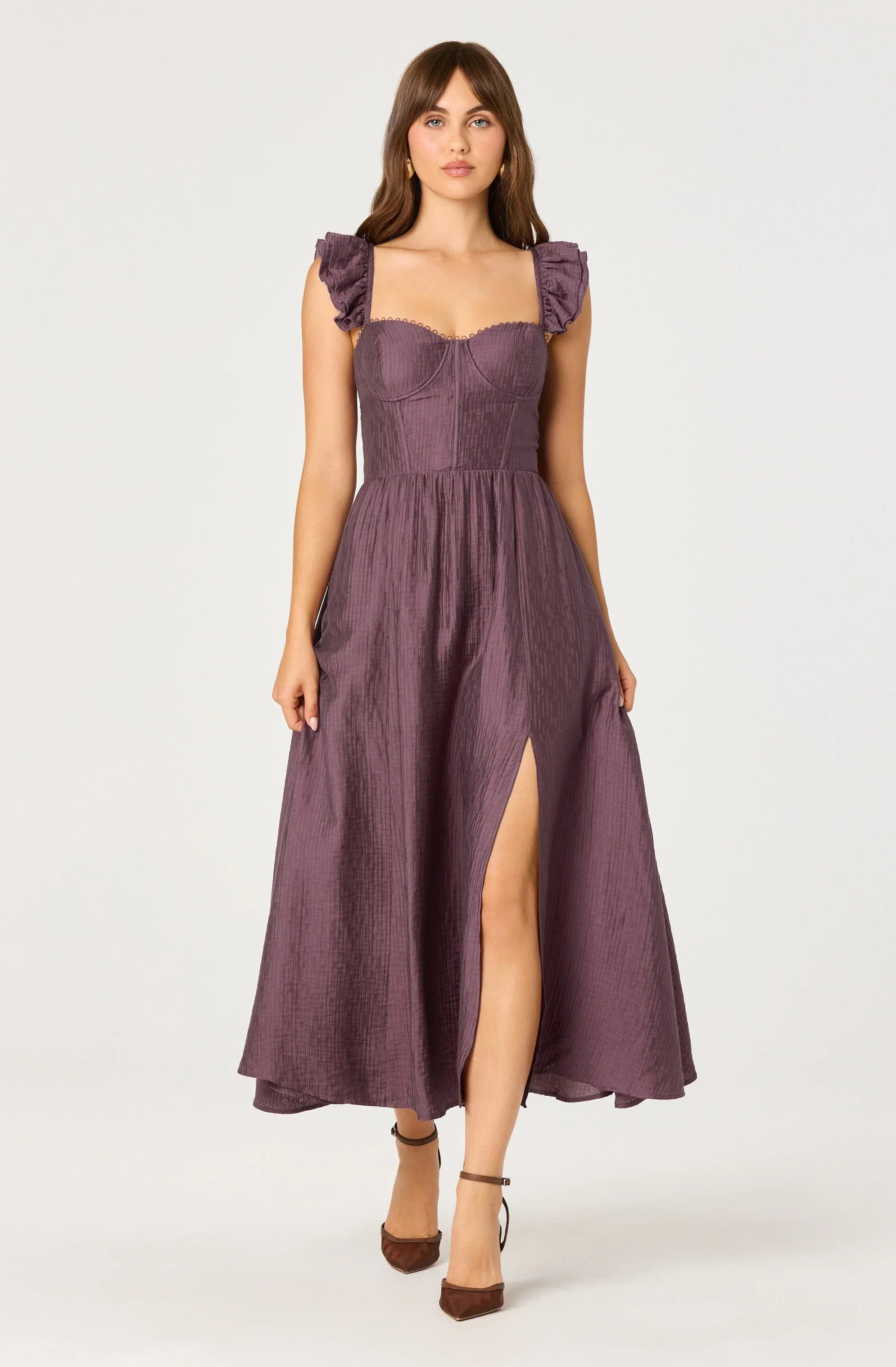 Lbruh Wedelia Bustier Midi Dress