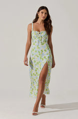 Lbruh Elsie Floral Midi Dress