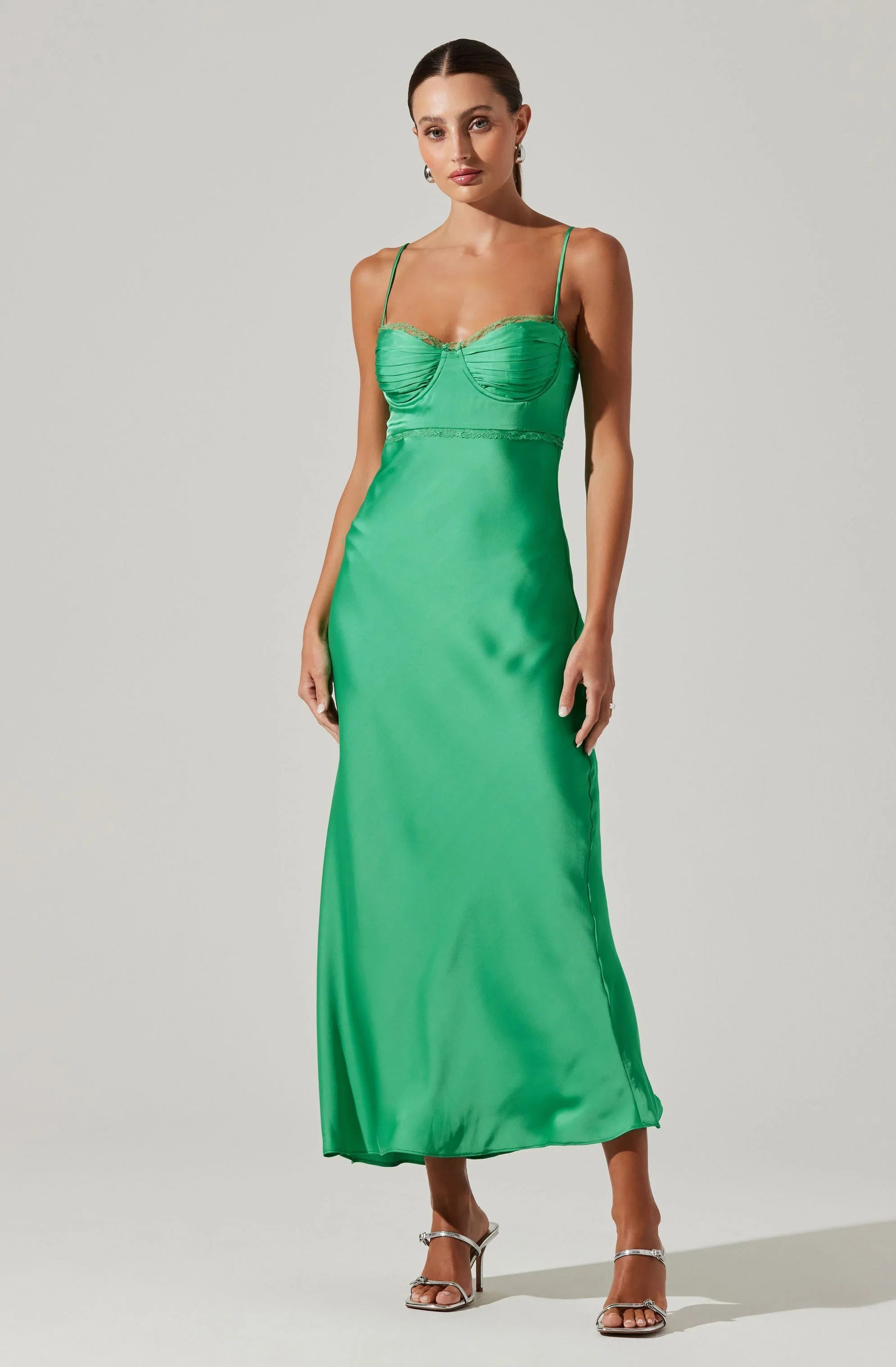 Lbruh Florianne Satin Maxi Dress