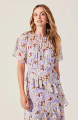 Lbruh Floramae Floral Ruffle Dress