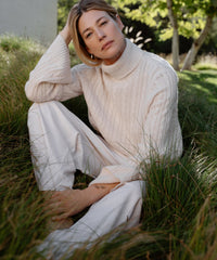 Cable Nell Turtleneck