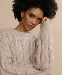 Cable Serena Crewneck