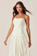 Lbruh Zori Strapless Maxi Dress