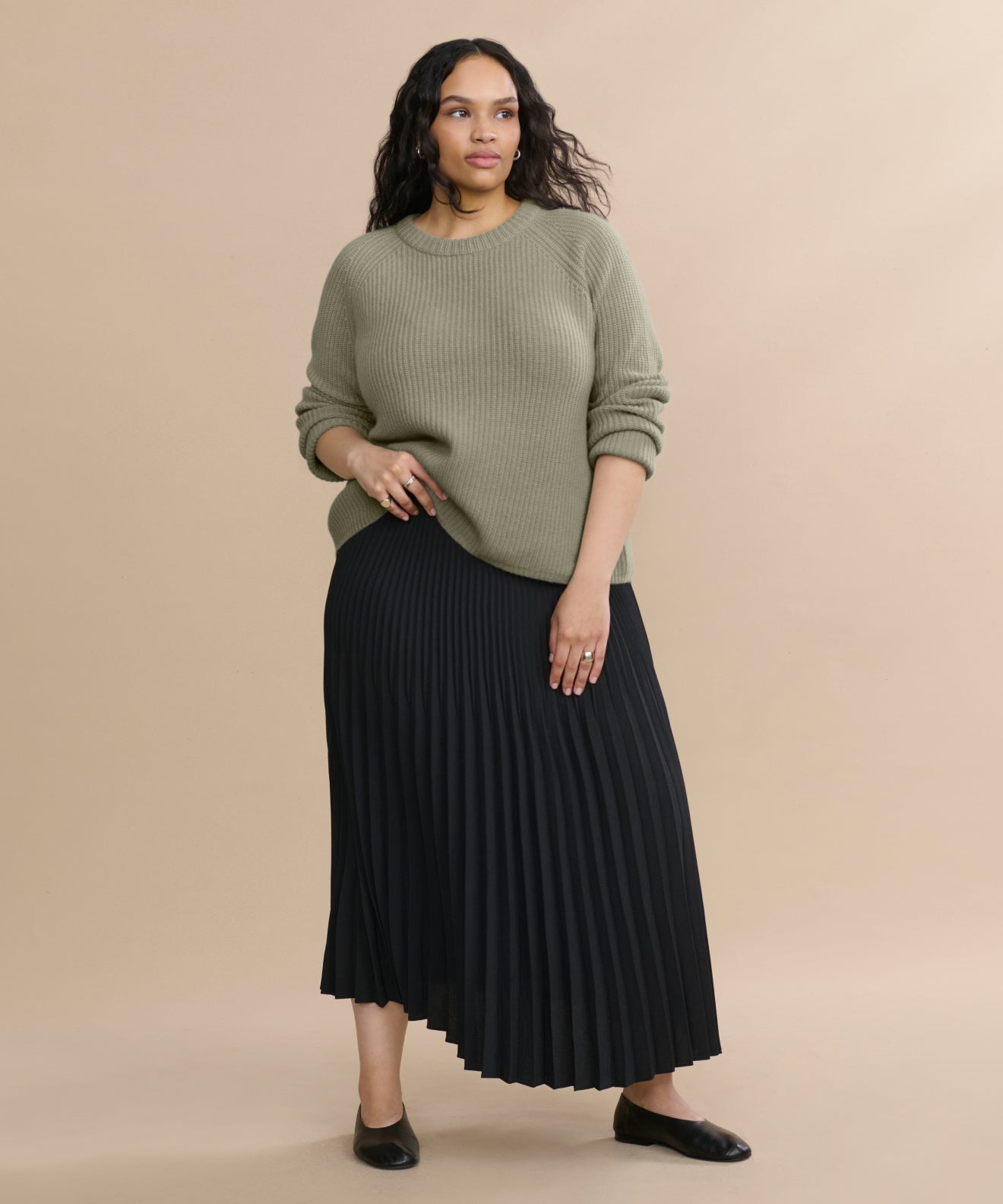 Cashmere Fisherman Sweater