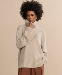Cashmere Jet Turtleneck